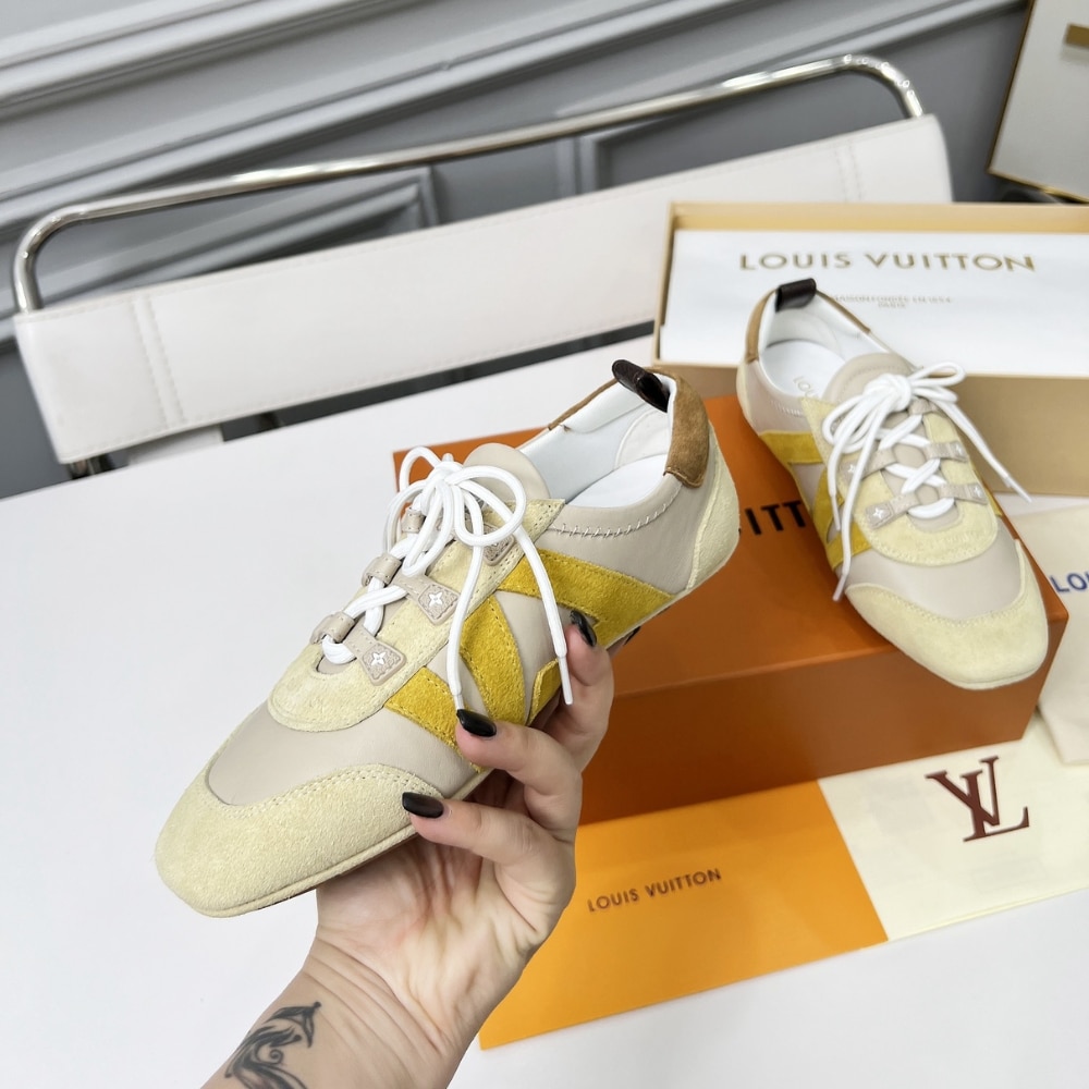 Alternative view of Louis Vuitton Lv Sneakerina Light Beige 1AHNEU