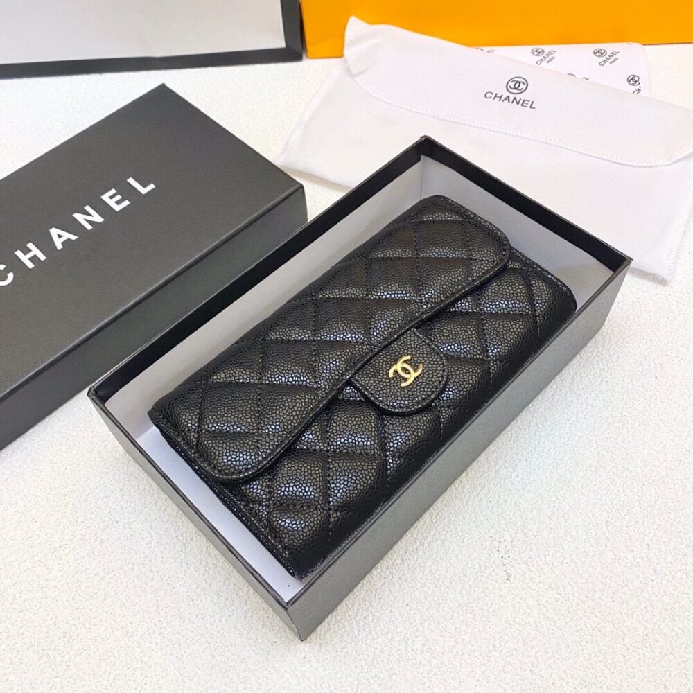 Alternative view of Chanel Classic Long Flap Wallet 19Cm