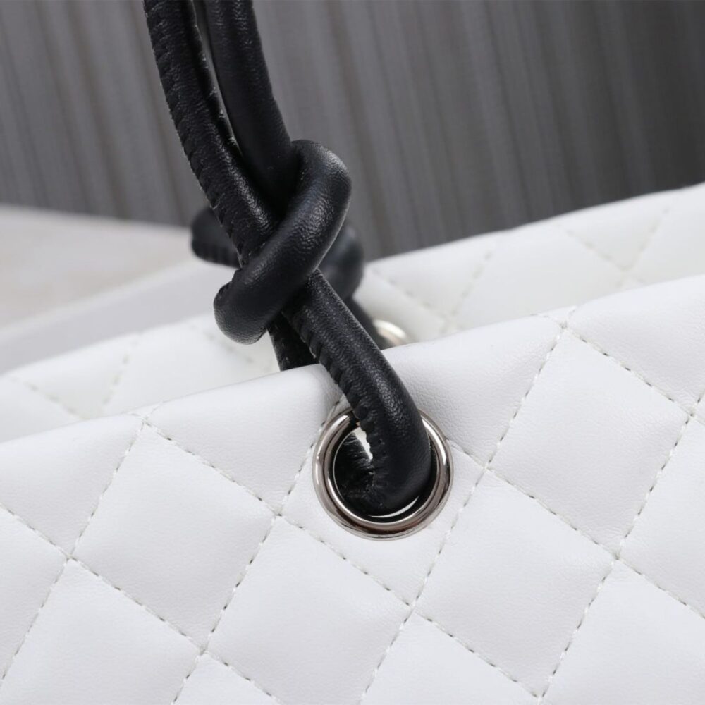 Alternative view of Chanel Large Cambon Tote Bag Black White 41Cm