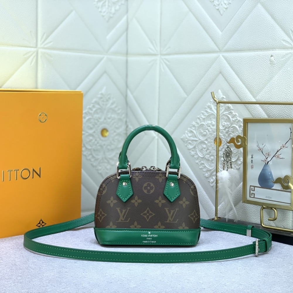 Alternative view of Louis Vuitton Mini Alma Monogram Canvas Mix With Green 18Cm M83204