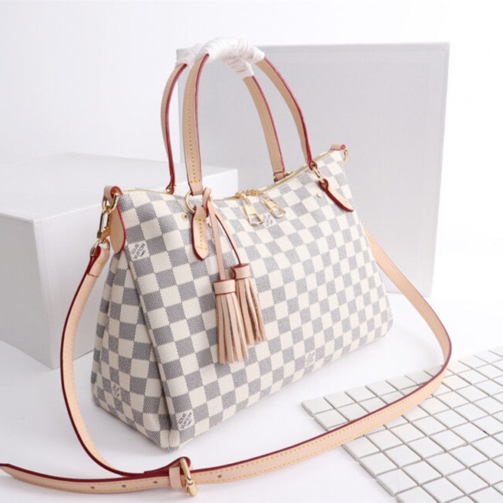 Alternative view of Louis Vuitton Lymington Damier Azur 35Cm N40022
