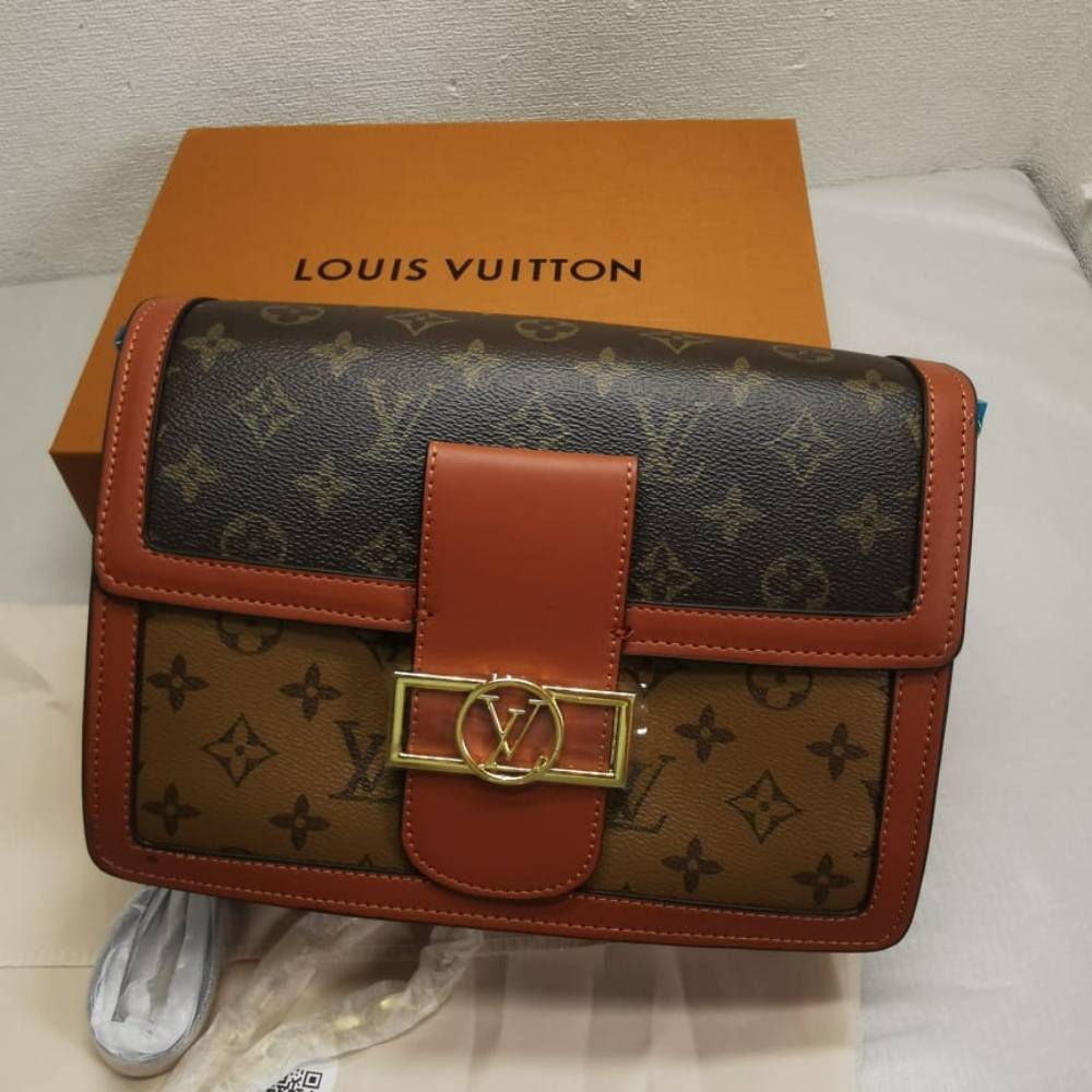 Alternative view of Louis Vuitton Dauphine MM Monogram Brown 25Cm M45958