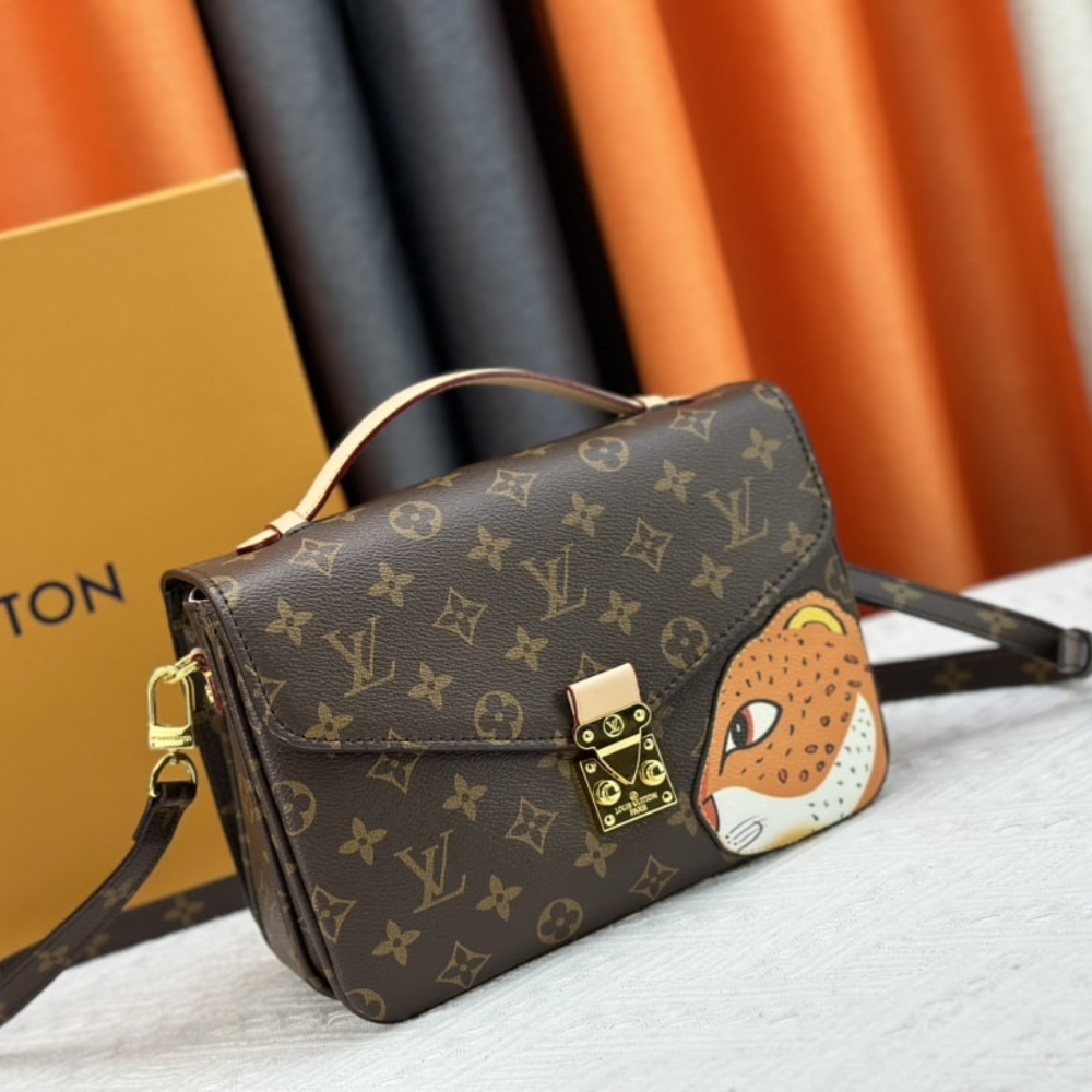 Alternative view of Louis Vuitton Pochette Métis Monogram Coated Canvas 25Cm M47203