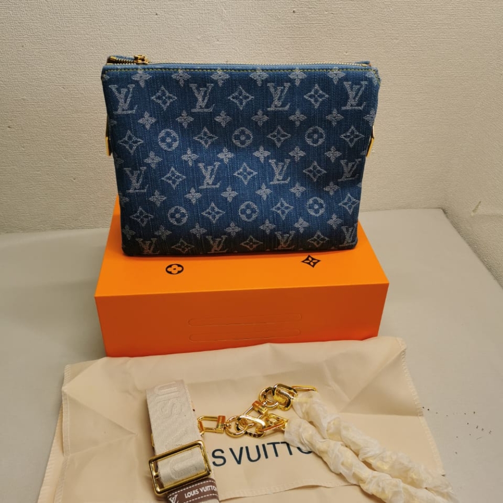 Alternative view of Louis Vuitton Coussin PM Bag Denim Blue 26Cm M24564