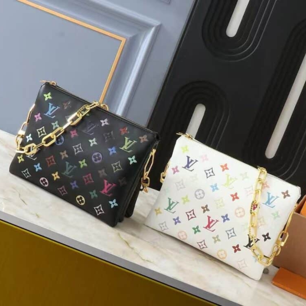 Alternative view of Louis Vuitton x Murakami Coussin BB Multicolored Black 28Cm M13232