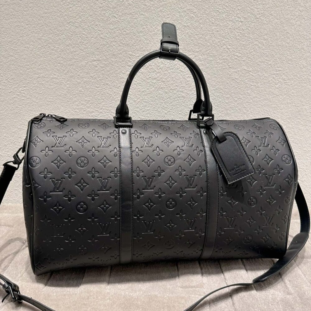Alternative view of Louis Vuitton Keepall Bandoulière 50 Black 50Cm M44810