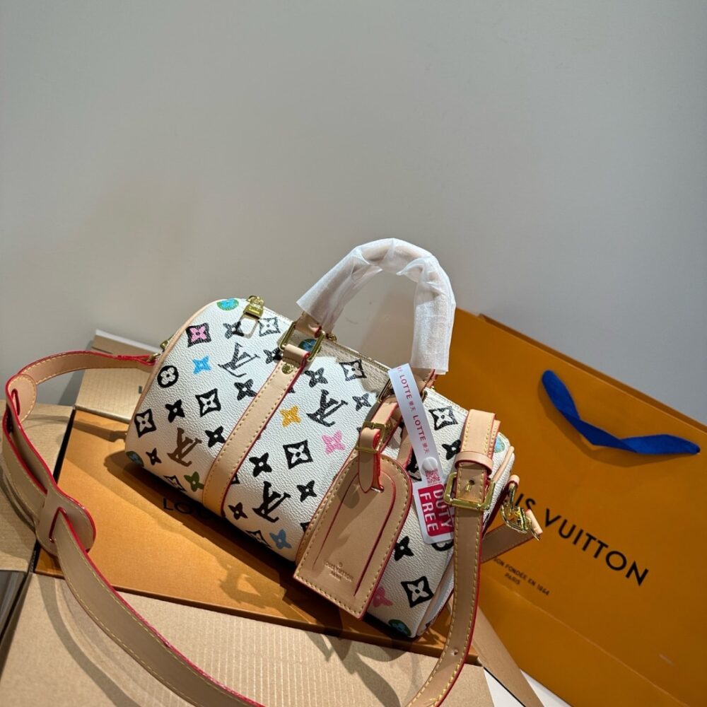 Alternative view of Louis Vuitton Speedy 25 Handbag Monogram Canvas In Multicolor 25Cm