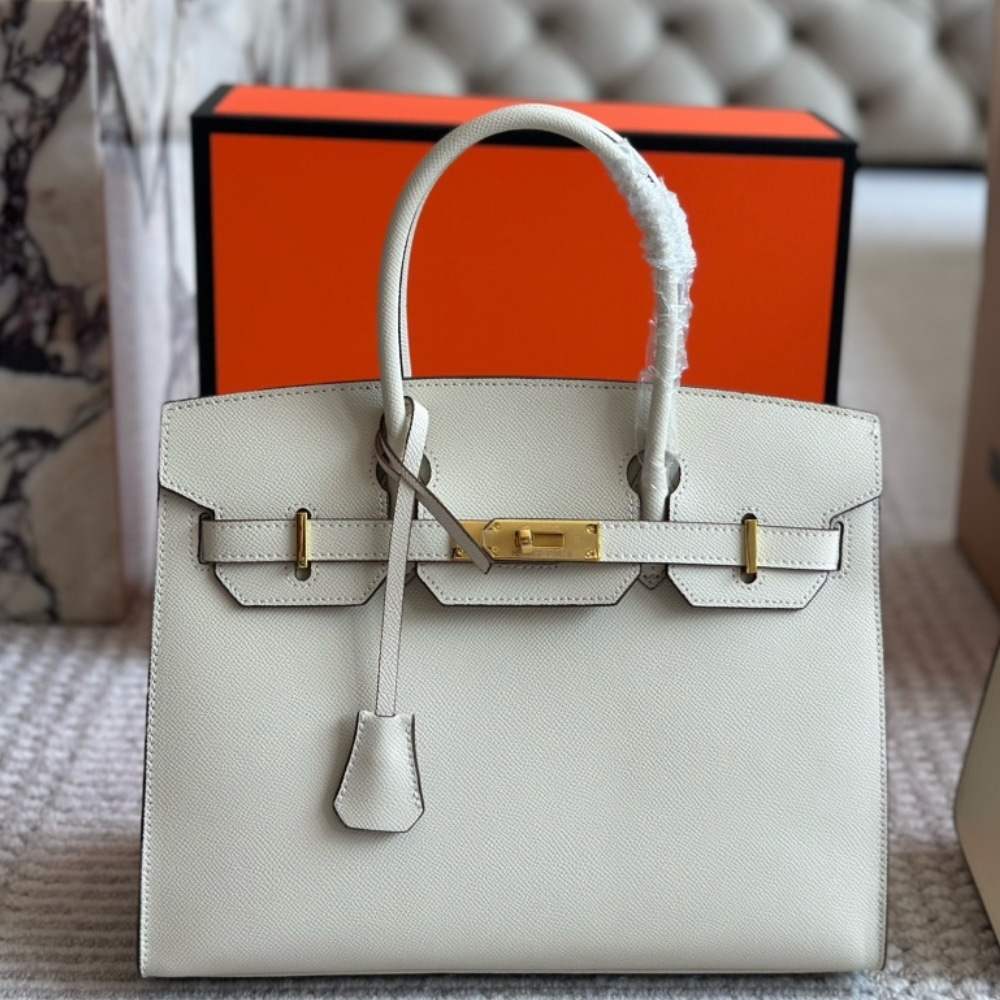 Alternative view of Hermes Birkin 30 Handbag White 30Cm