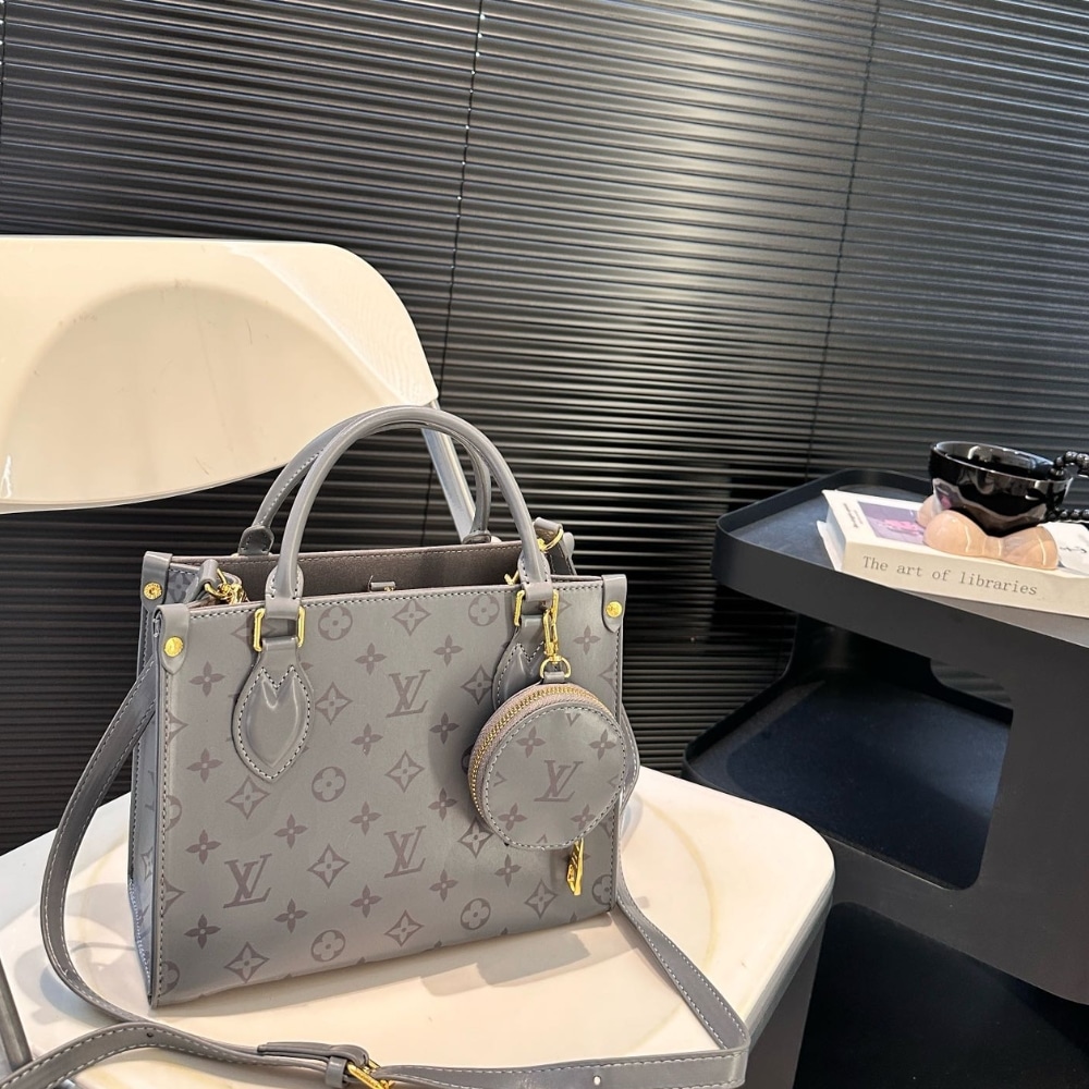 Alternative view of Louis Vuitton Onthego PM Trianon Grey 25Cm M12465