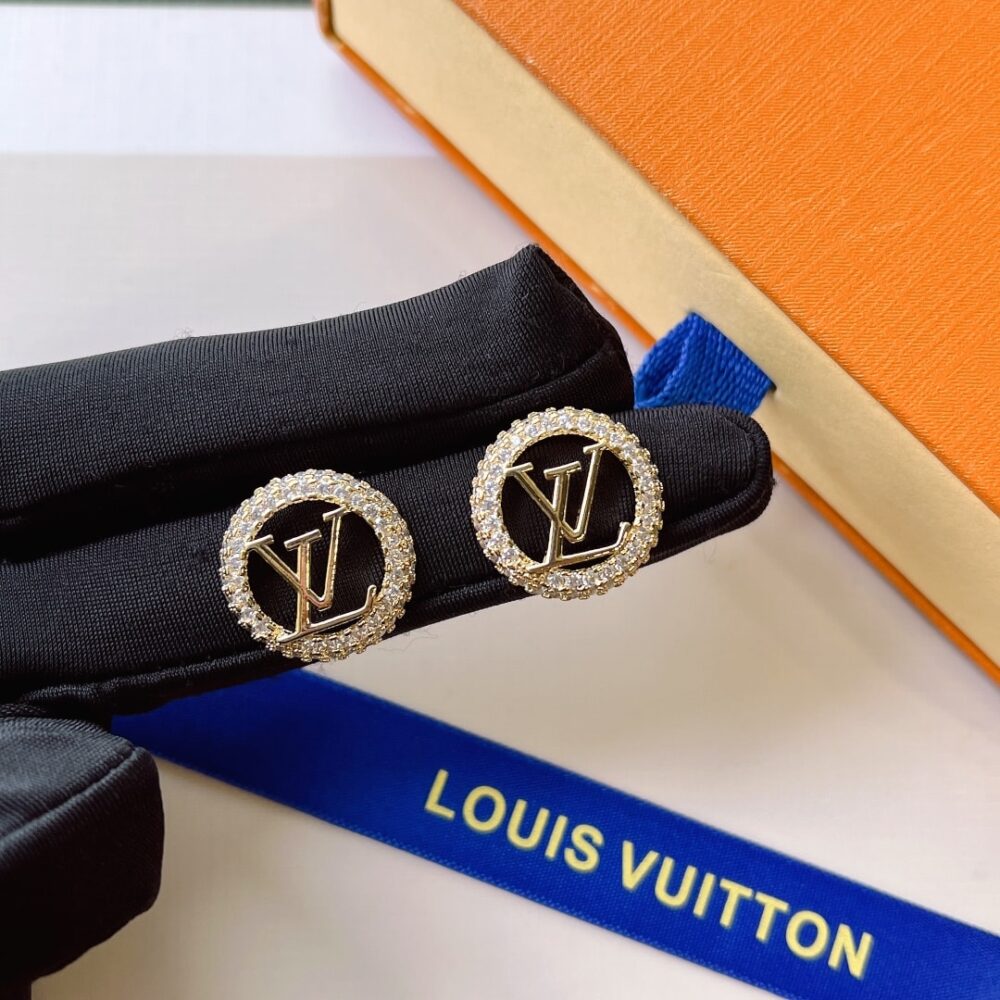 Alternative view of Louis Vuitton Louise By Night Earrings Gold M00757