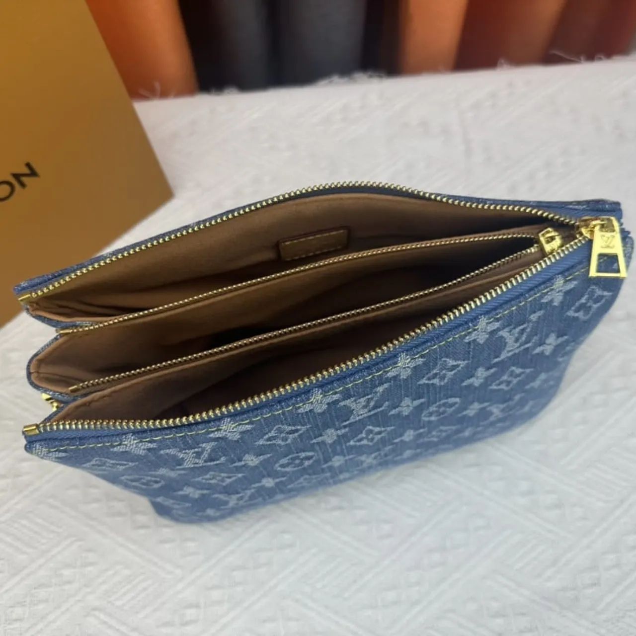 Louis Vuitton Coussin PM Bag Denim Blue 26Cm M24564 - Image 4