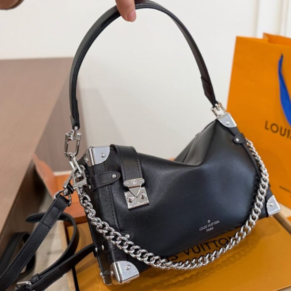 Alternative view of Louis Vuitton Slim Trunk Bag Black 23Cm M25445