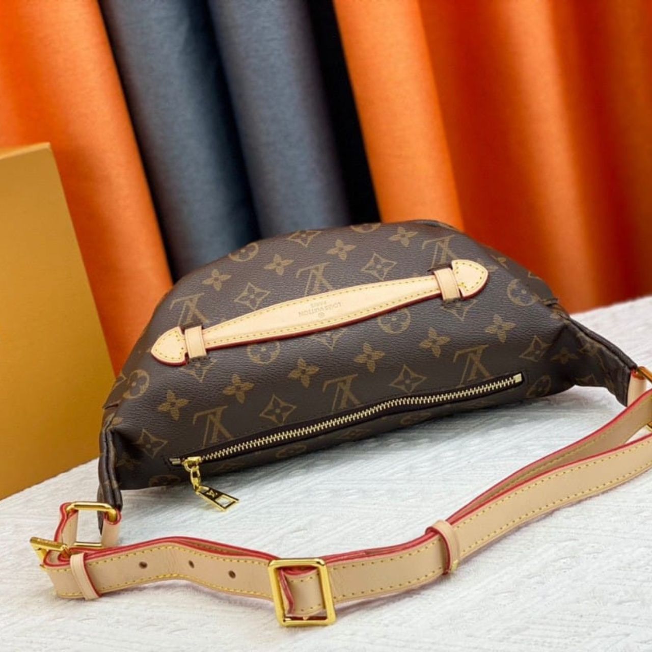 Louis Vuitton Monogram Bumbag Brown 37Cm M43644 - Image 9