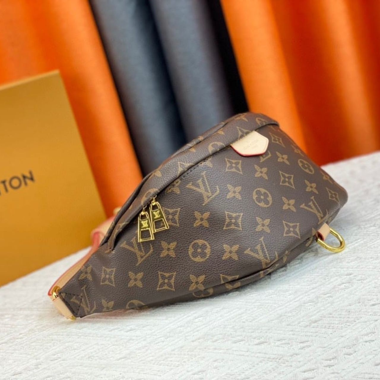 Louis Vuitton Monogram Bumbag Brown 37Cm M43644 - Image 10