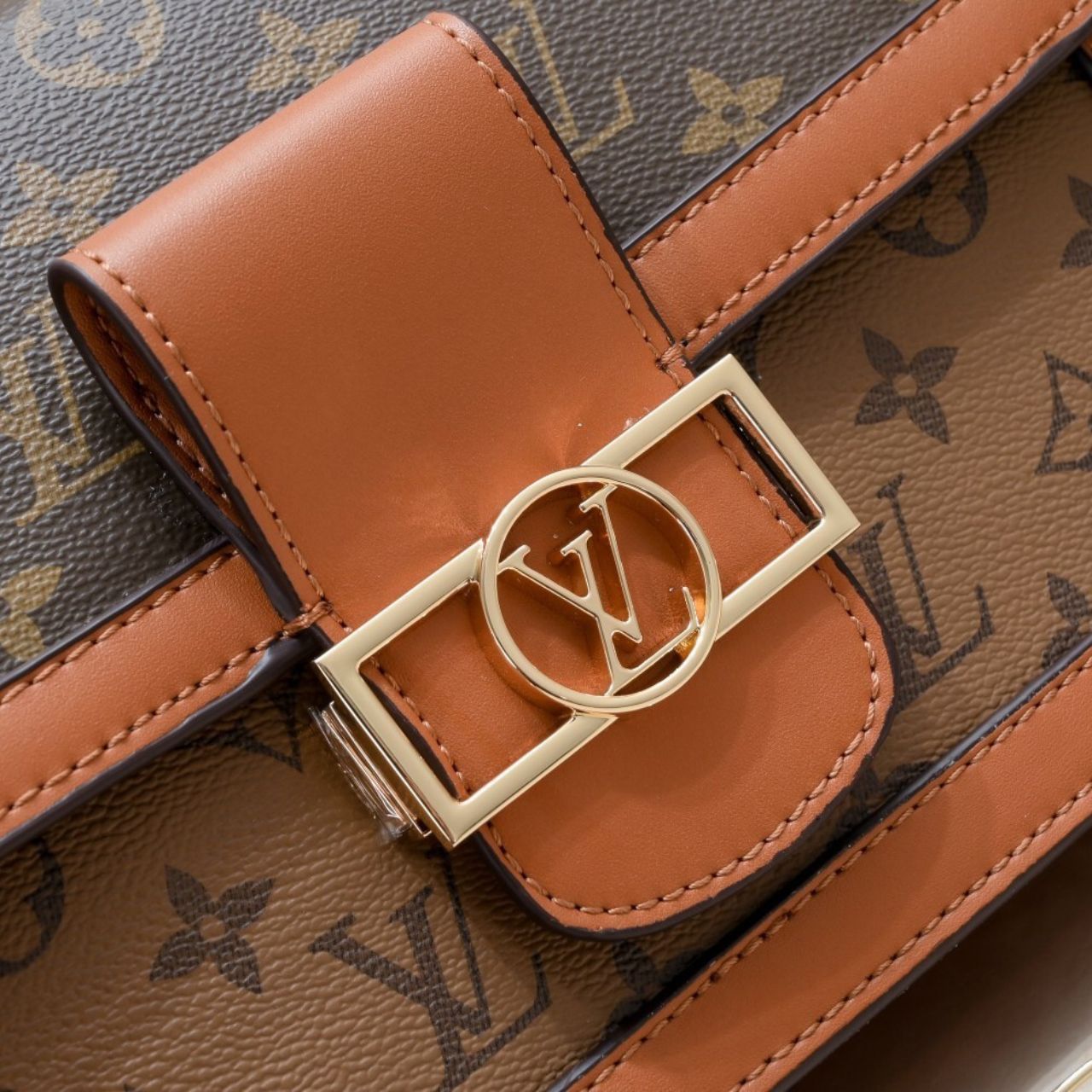 Louis Vuitton Dauphine MM Monogram Brown 25Cm M45958 - Image 8