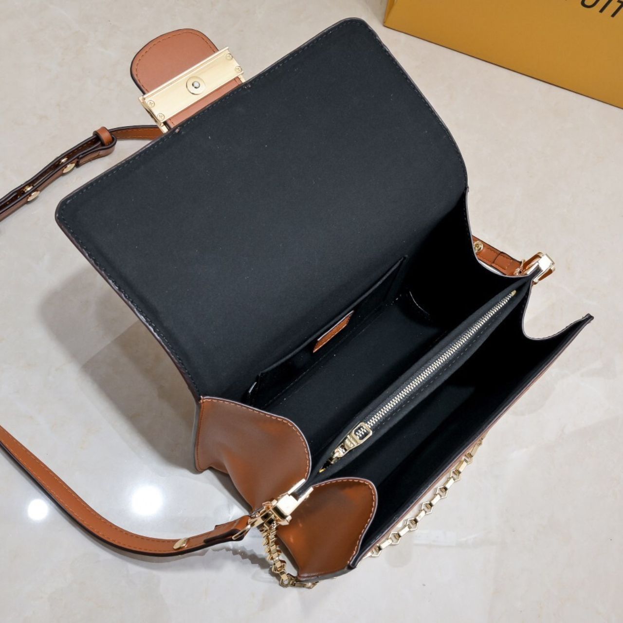 Louis Vuitton Dauphine MM Monogram Brown 25Cm M45958 - Image 7