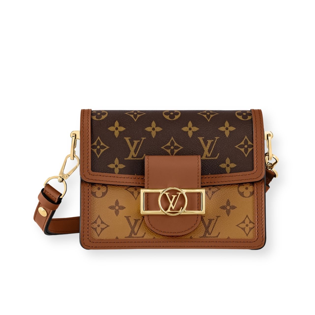Louis Vuitton Dauphine MM Monogram Brown 25Cm M45958