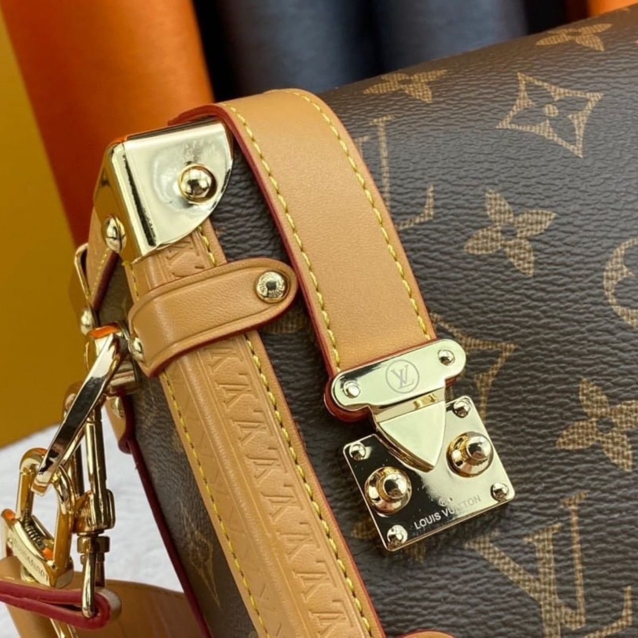 Louis Vuitton Side Trunk Monogram Brown 21Cm M46358 - Image 4