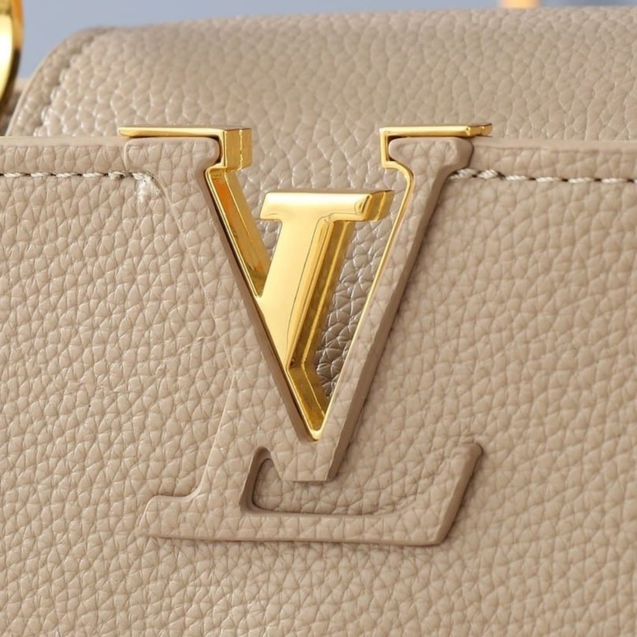 Louis Vuitton Capucines BB Bag Beige 27Cm M94634 - Image 7