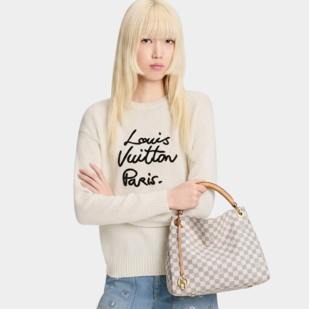 Alternative view of Louis Vuitton Damier Azur Artsy MM 41Cm N40253