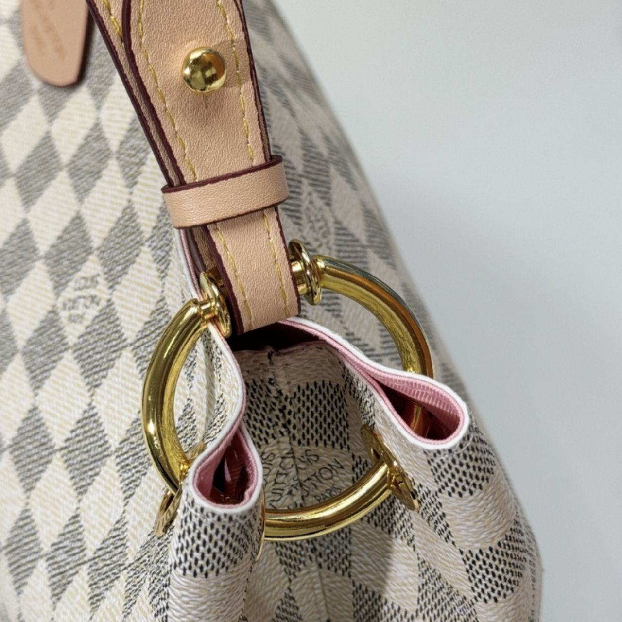 Louis Vuitton Graceful PM Damier Azur 35Cm N42249 - Image 8