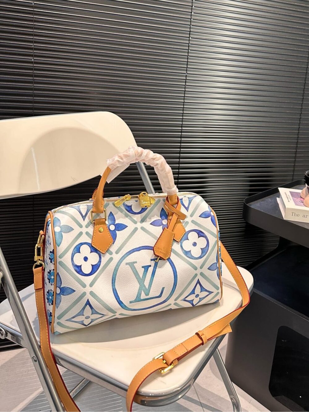 Alternative view of Louis Vuitton Speedy Bandoulière 30 Other Monogram Canvas Lagoon 30Cm M11264