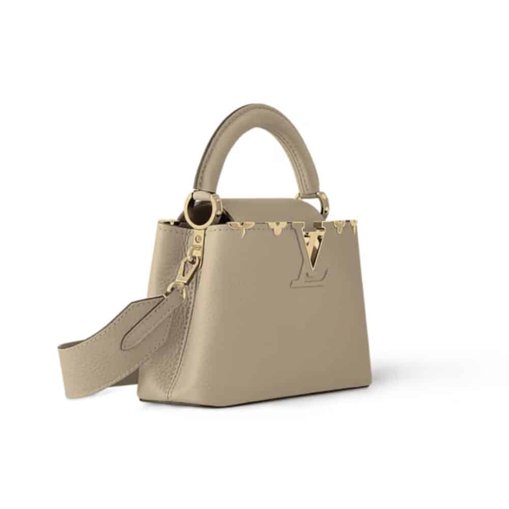 Alternative view of Louis Vuitton Capucines Mini Galet 20Cm M11342
