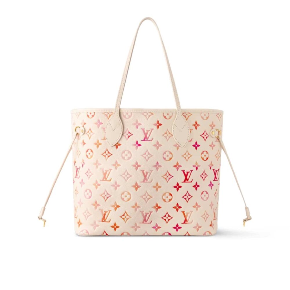 Louis Vuitton Neverfull MM Sunrise Aquarelle 32Cm M47080