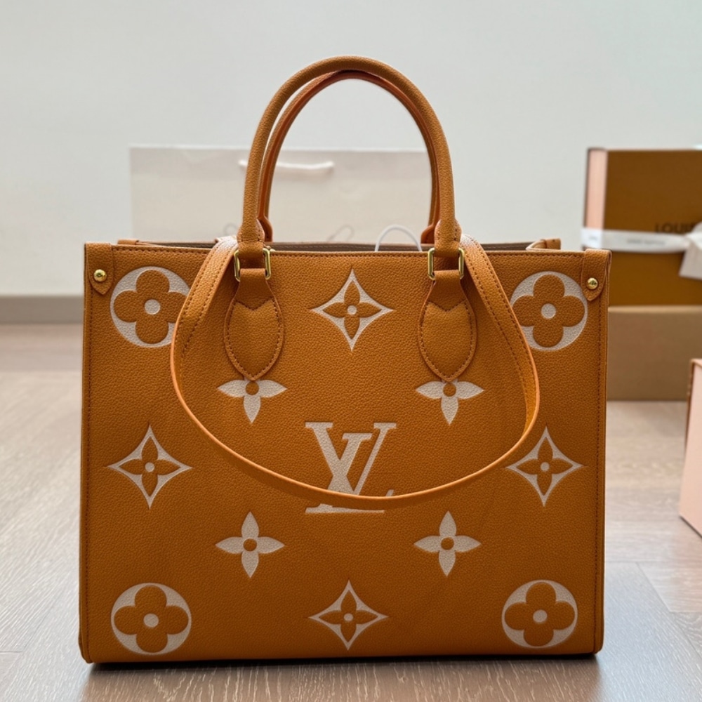 Alternative view of Louis Vuitton Onthego MM Bag Orange 35Cm M45982