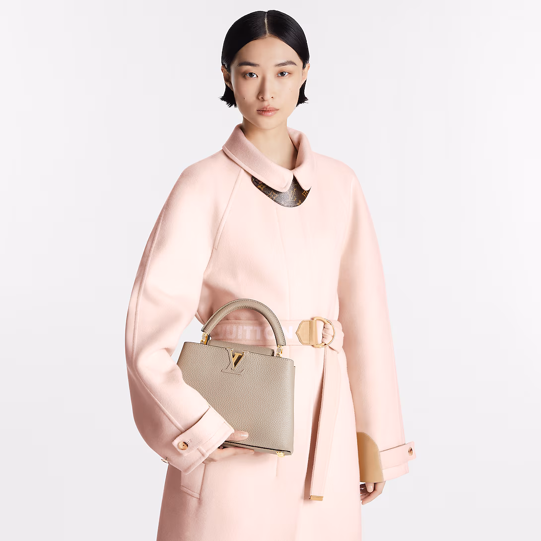 Louis Vuitton Capucines BB Bag Beige 27Cm M94634 - Image 2