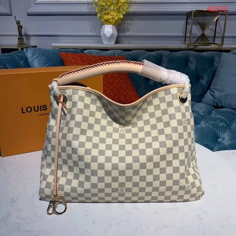 Alternative view of Louis Vuitton Damier Azur Artsy MM 41Cm N40253