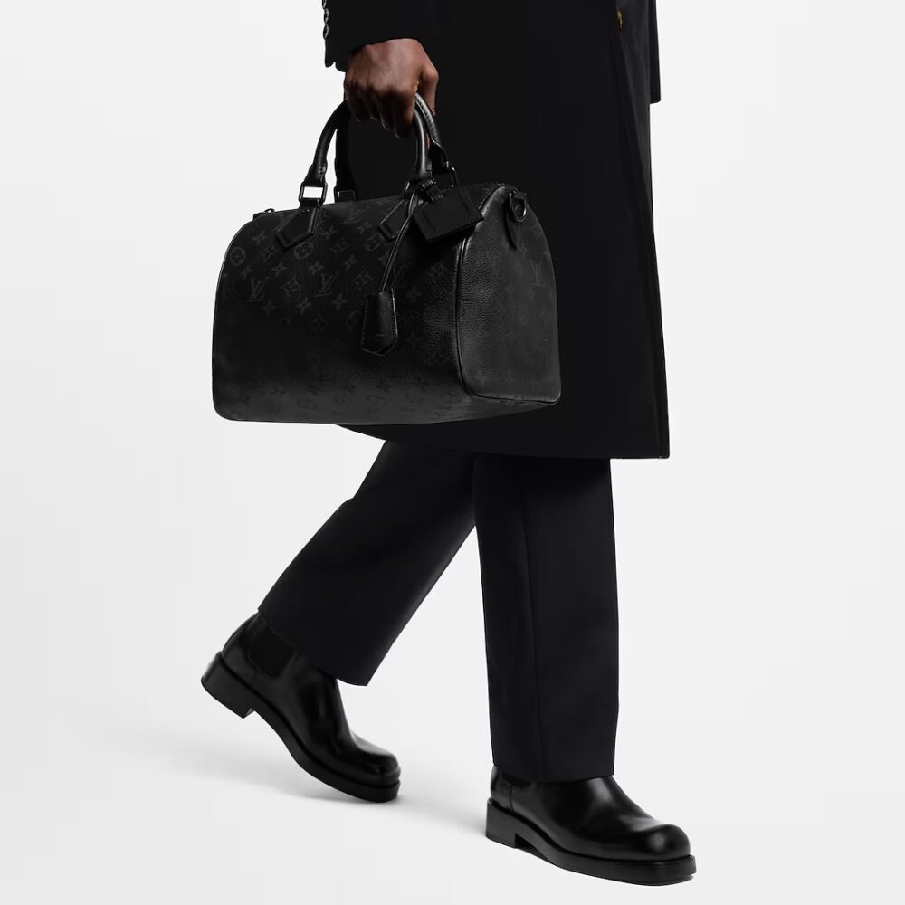 Alternative view of Louis Vuitton Speedy P9 Bandouliere 30 Black 26Cm M13904