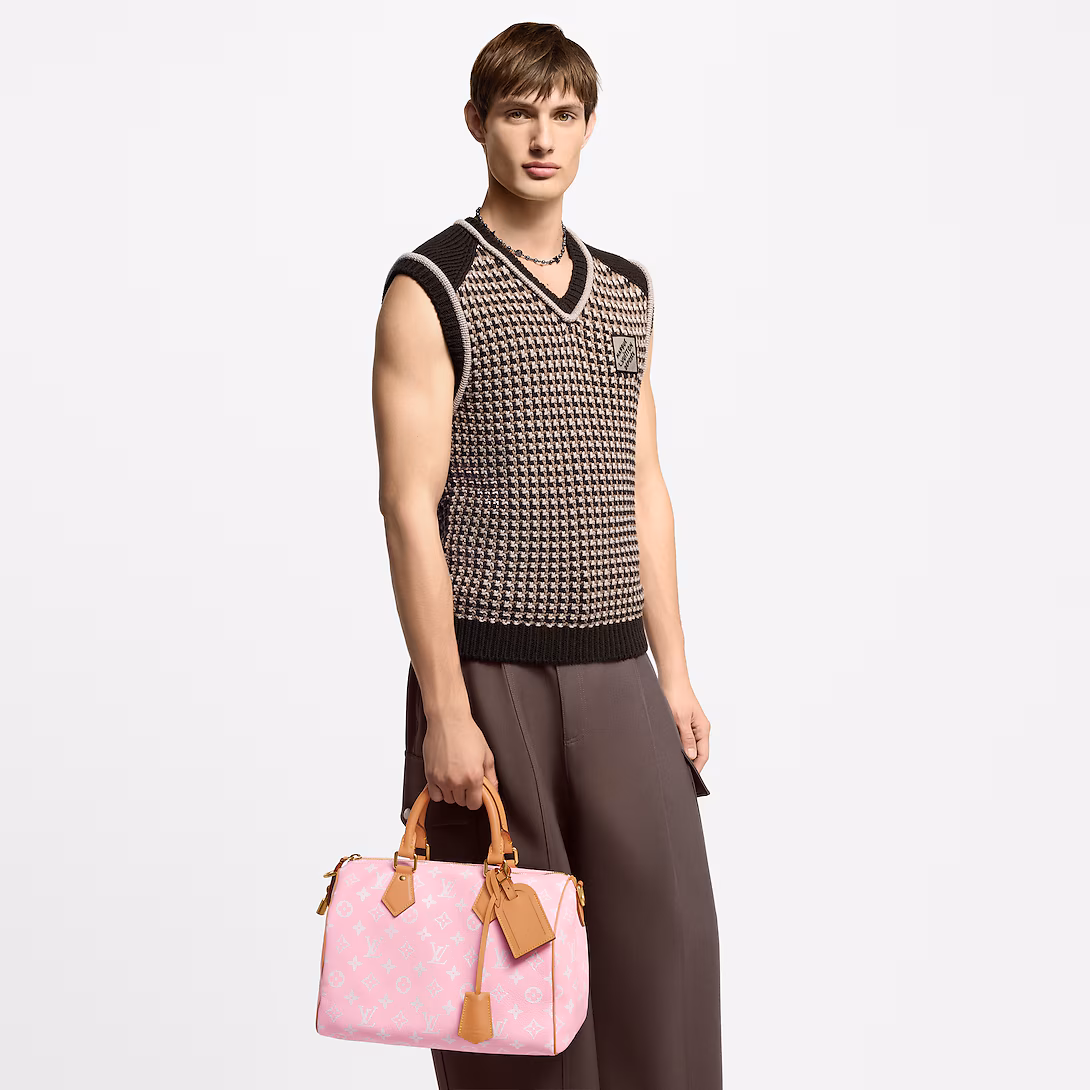 Louis Vuitton Speedy P9 Bandouliere Pink 30Cm M13914 - Image 10