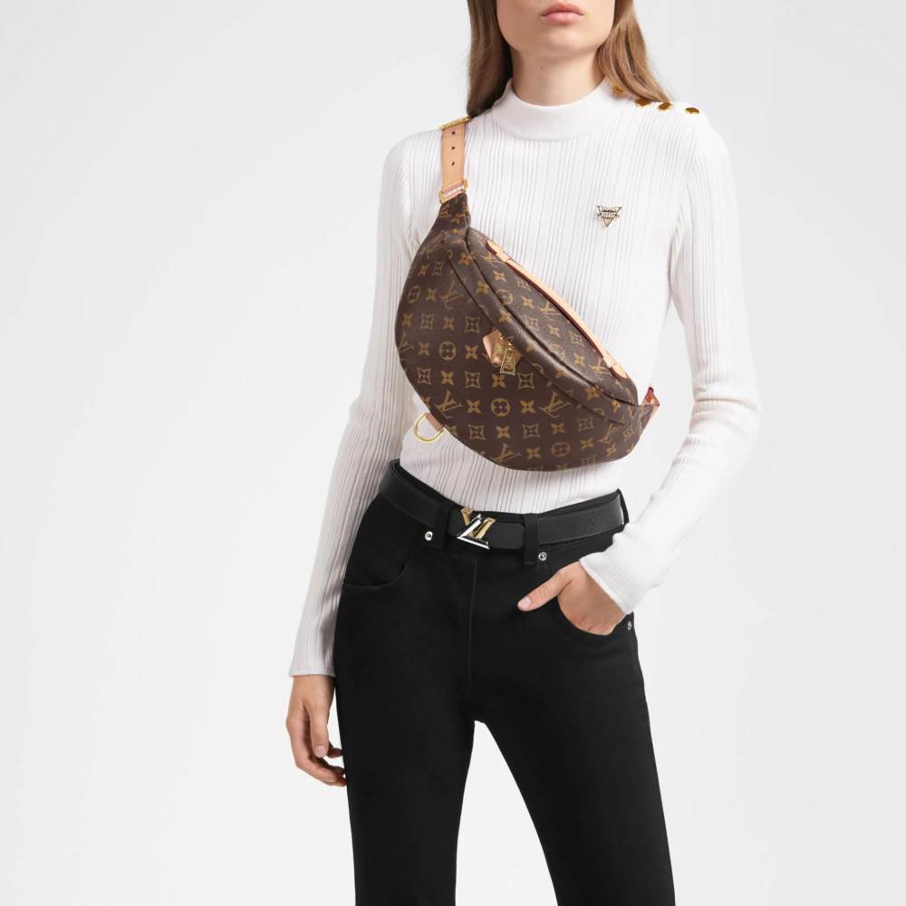 Alternative view of Louis Vuitton Monogram Bumbag Brown 37Cm M43644