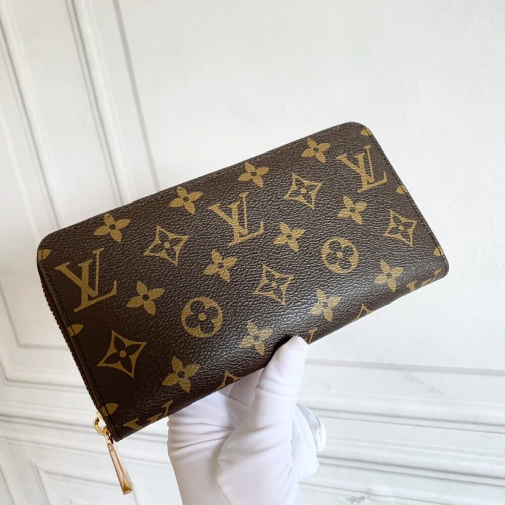 Alternative view of Louis Vuitton Monogram Long Zippy Wallet Brown 19Cm M42616