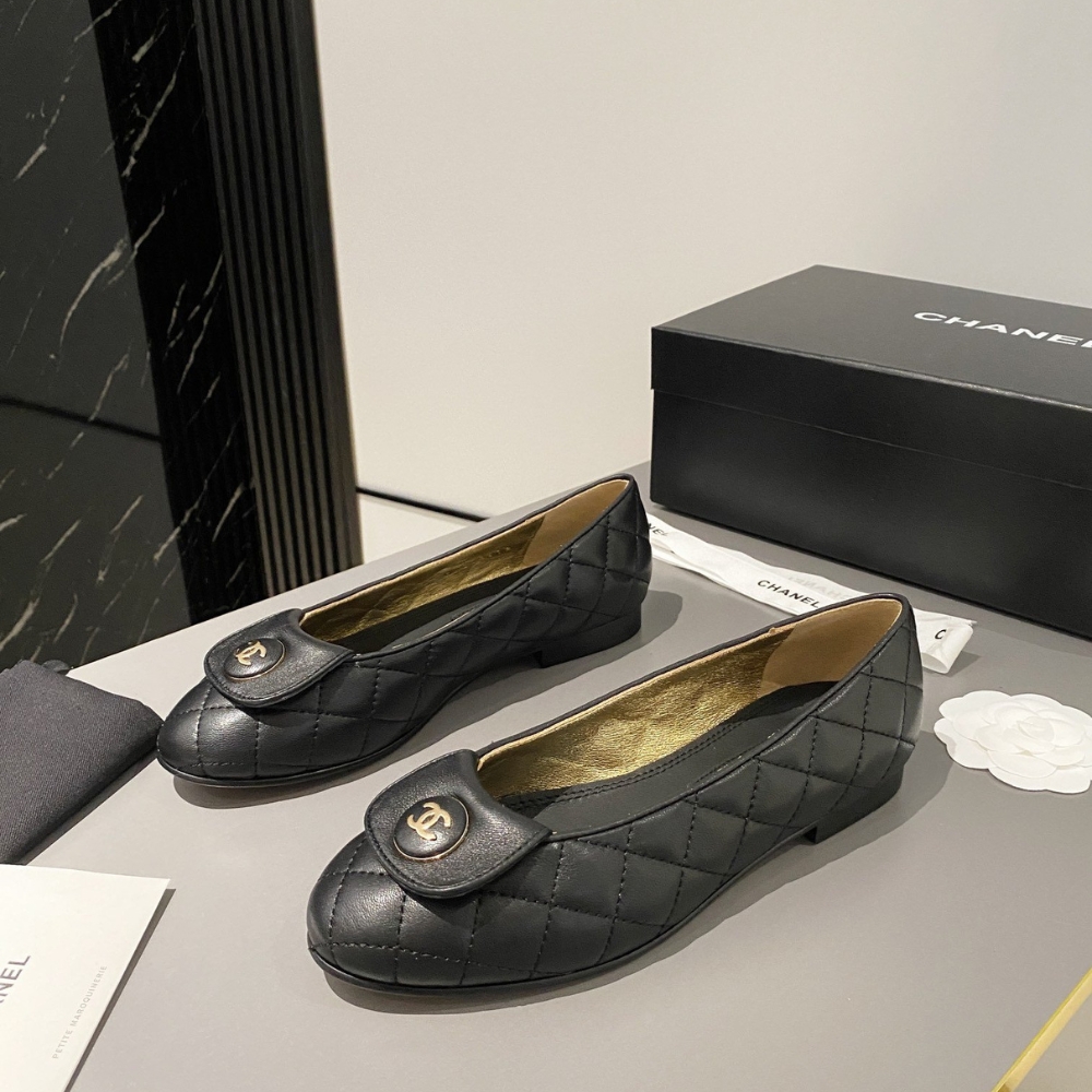 Alternative view of Chanel Ballet Flats Black