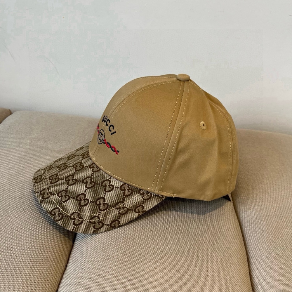 Alternative view of Gucci Baseball Cap Web Stripe Brown