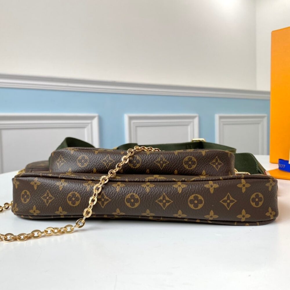 Alternative view of Louis Vuitton Multi Pochette Accessoires Monogram  Khaki 24cm M44813