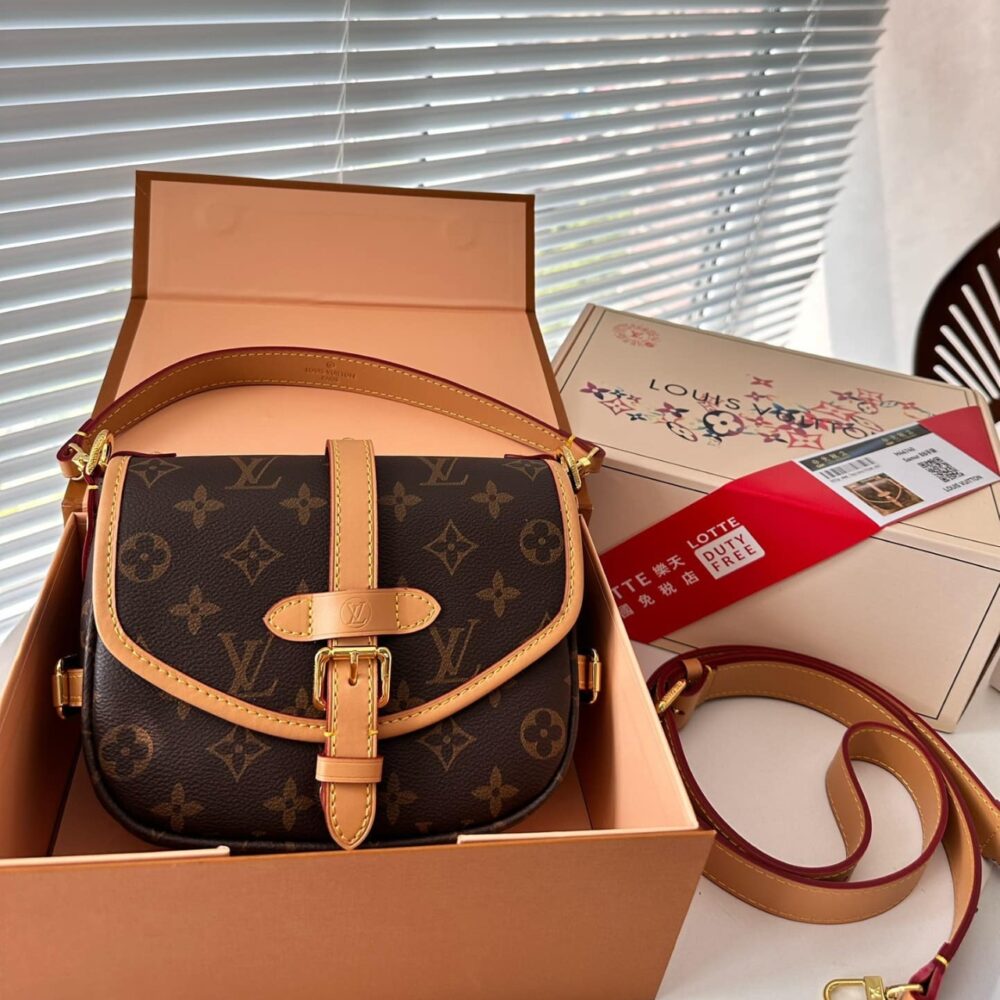 Alternative view of Louis Vuitton Saumur BB Monogram Brown 20Cm M46740
