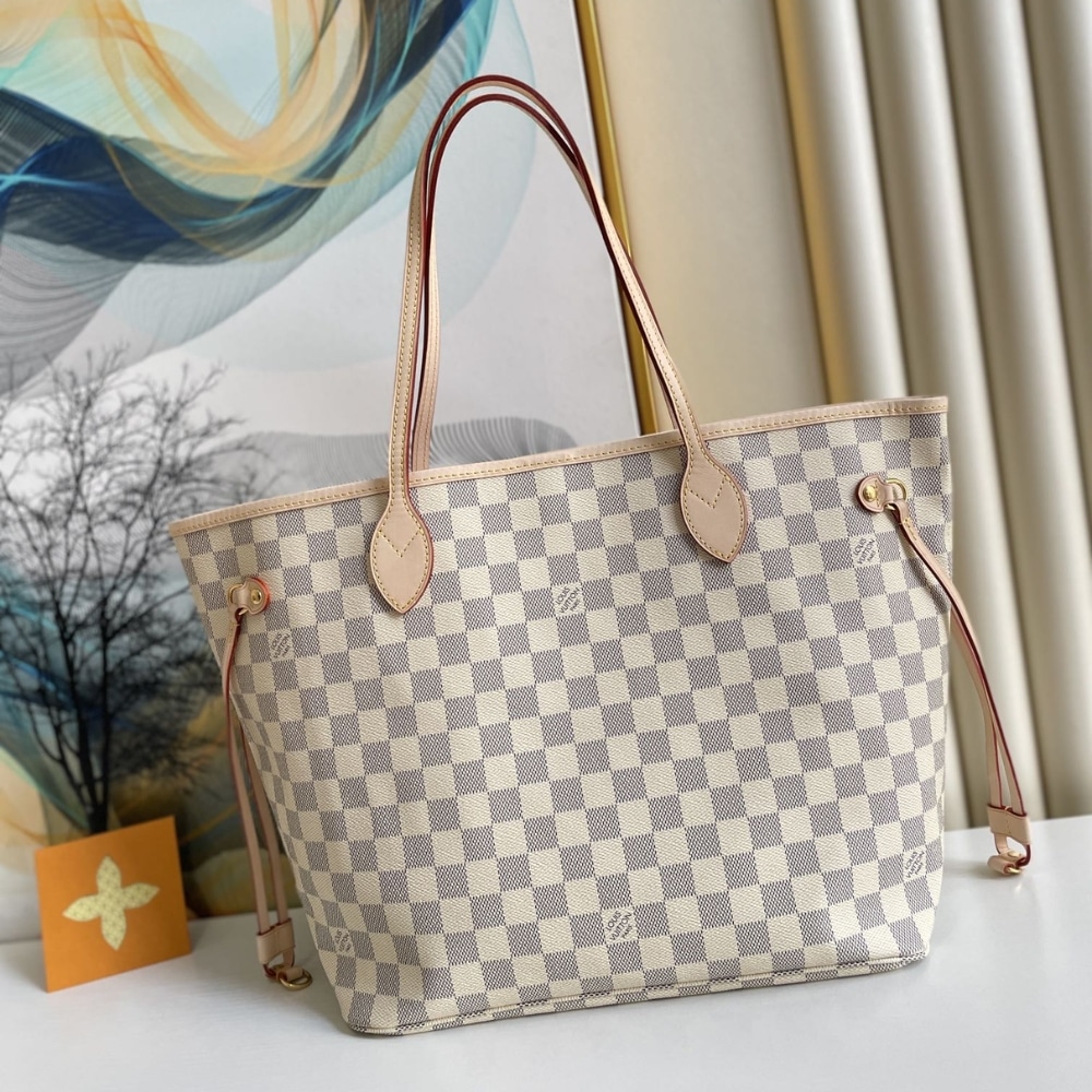 Alternative view of Louis Vuitton Neverfull GM Damier Azur Canvas 39Cm N41360