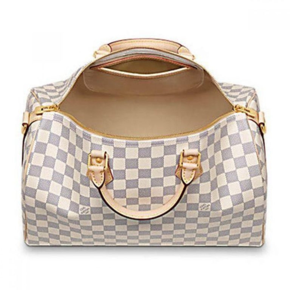 Alternative view of Louis Vuitton Speedy Bandouliere 35 White 35cm N41372