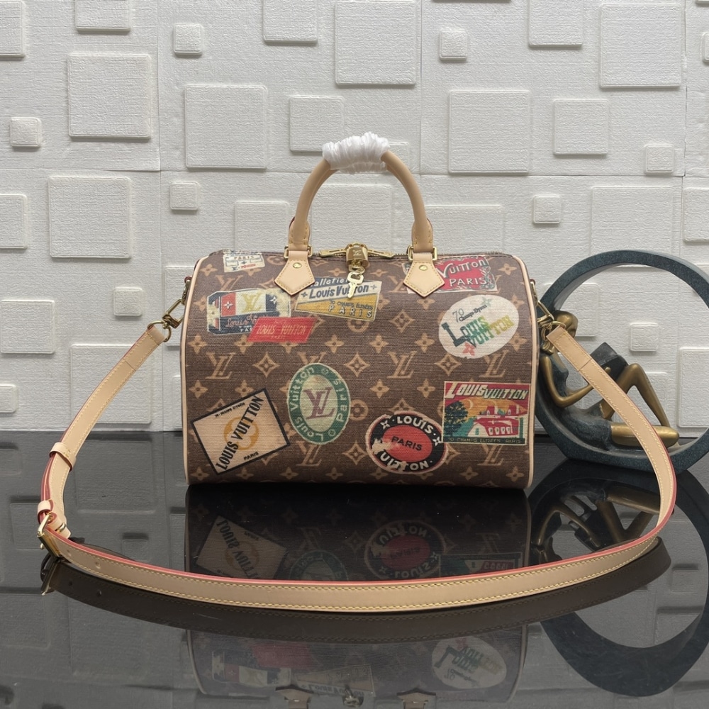 Alternative view of Prestige Edition - Louis Vuitton Speedy Bandoulière 30 Bag Monogram Brown 30Cm M47087