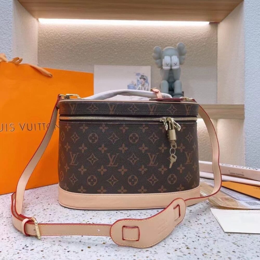 Alternative view of Louis Vuitton Nice Vanity Monogram Brown And Beige 32Cm M44935