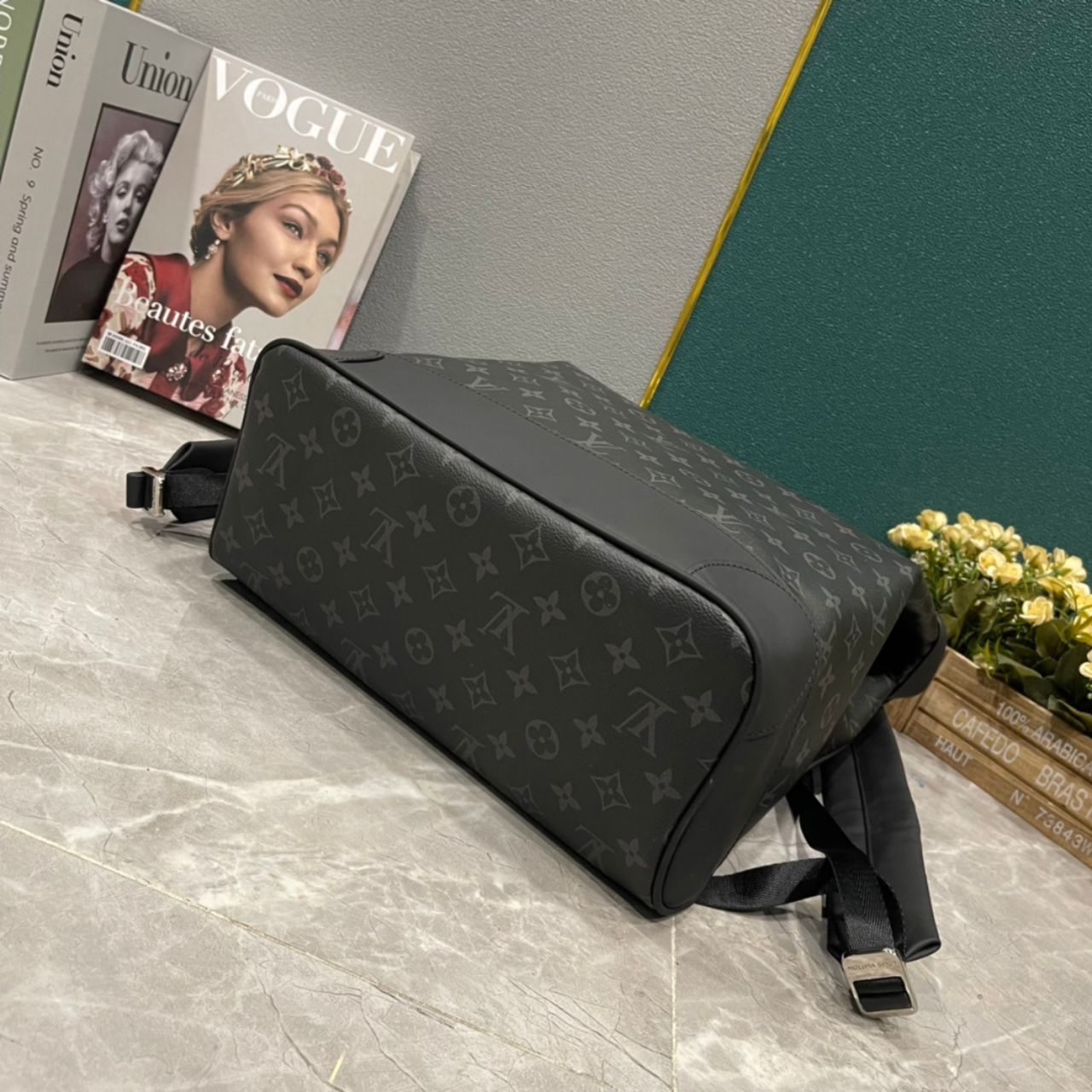 Louis Vuitton Steamer Backpack Monogram Eclipse 45cm - Image 5