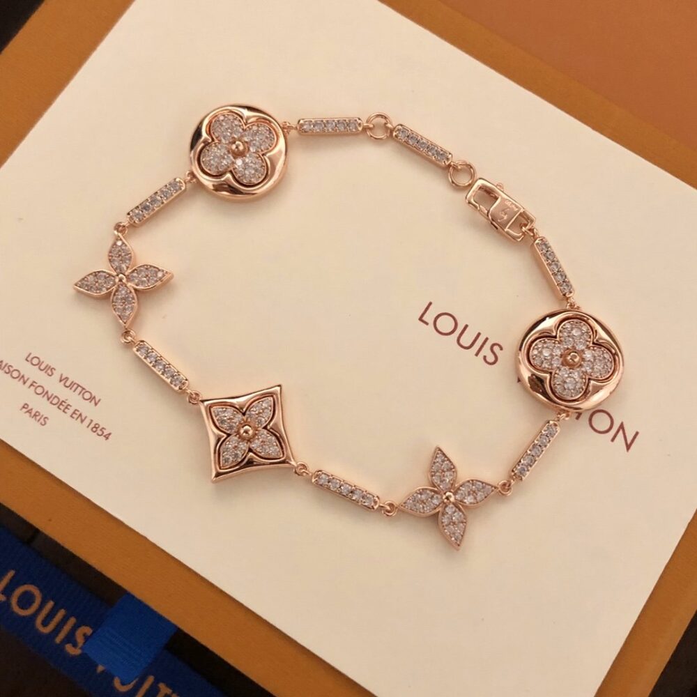 Alternative view of Louis Vuitton Blossom BB Diamond Bracelet In Pink Gold
