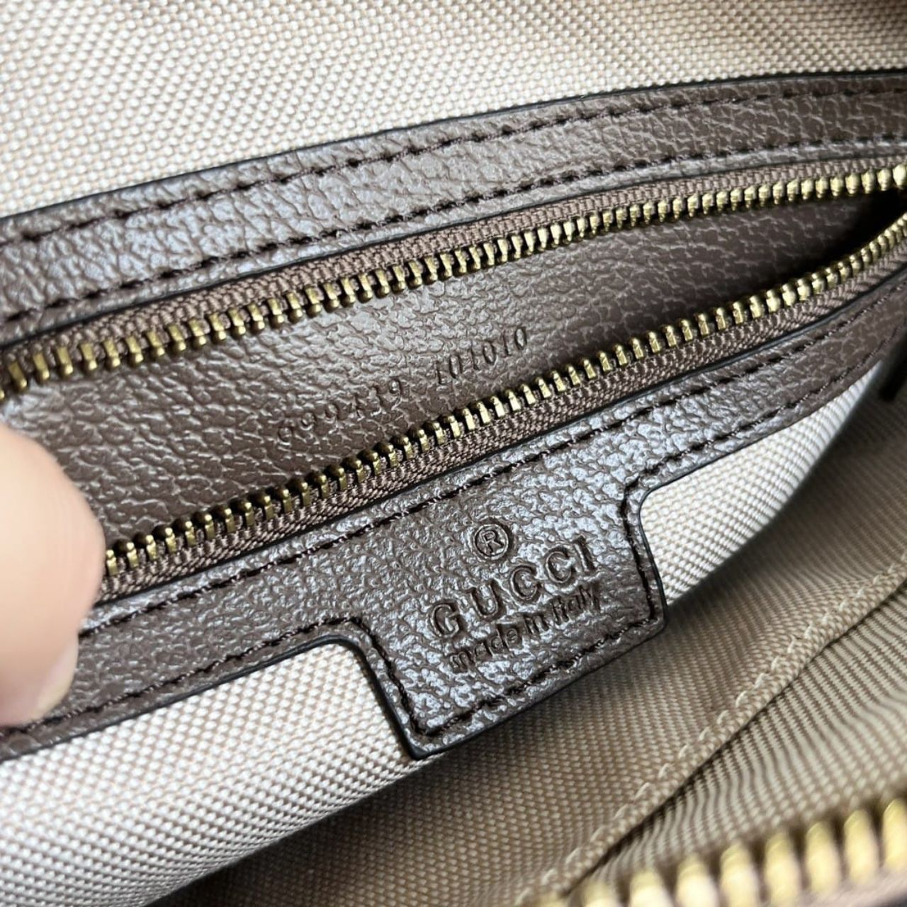 Gucci Ophidia GG Shoulder Bag Beige Ebony 23.5Cm 699439 9C2ST 8920 - Image 11