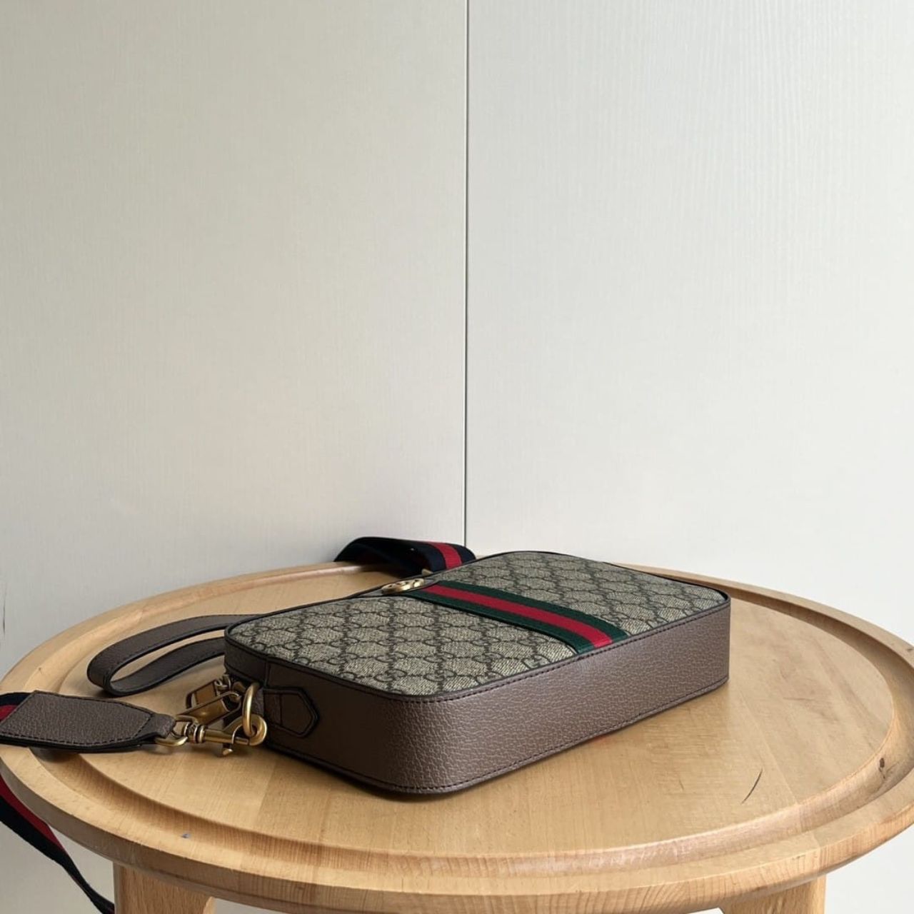 Gucci Ophidia GG Shoulder Bag Beige Ebony 23.5Cm 699439 9C2ST 8920 - Image 8