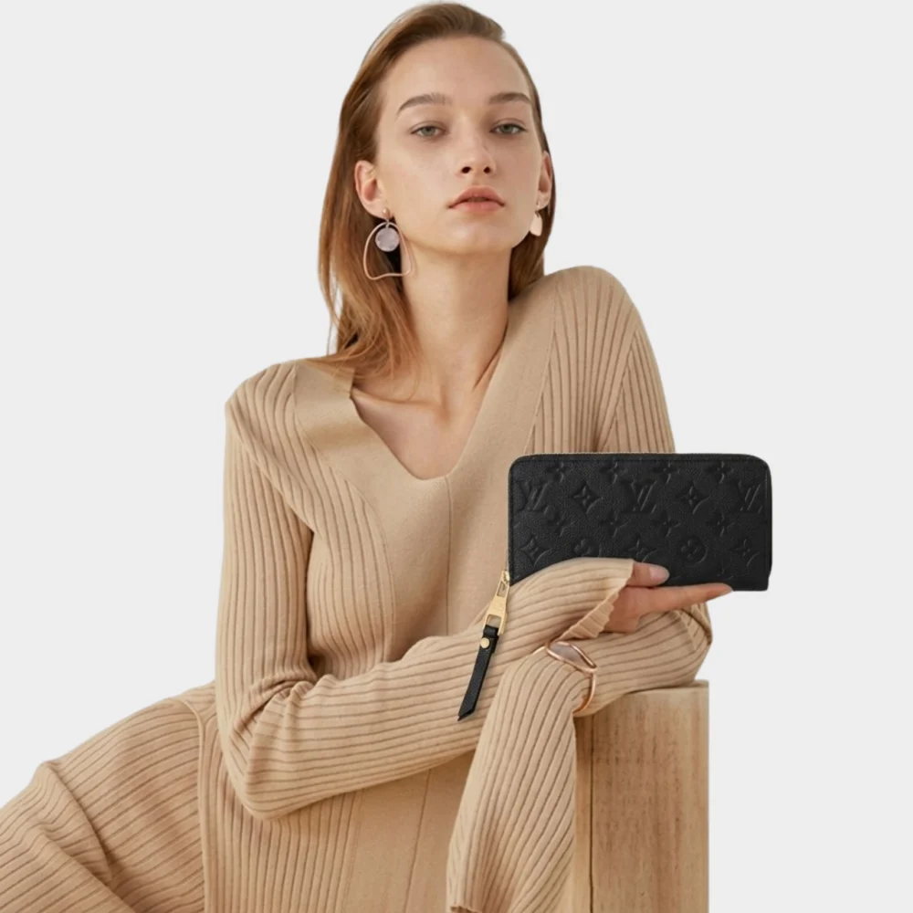 Alternative view of Louis Vuitton Zippy Wallet Monogram Black 19Cm M61864