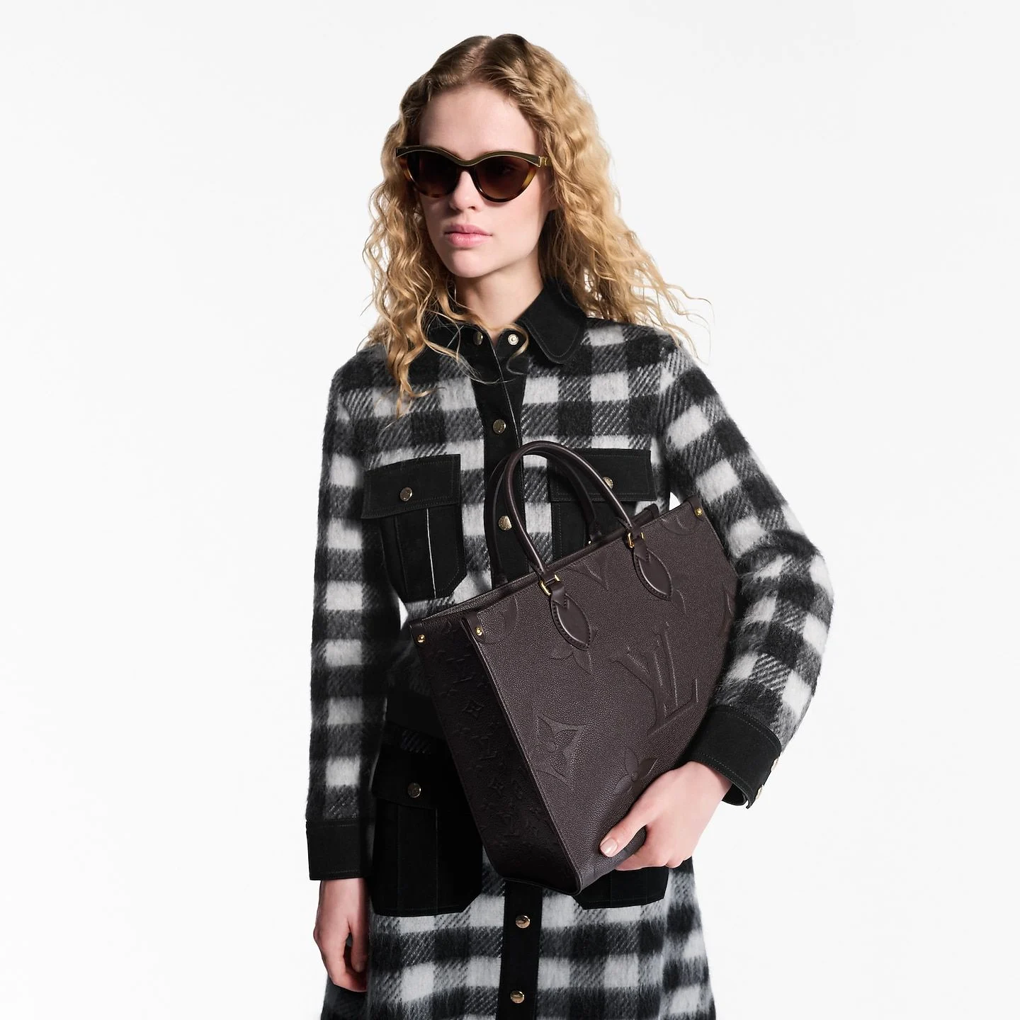 Prestige Edition - Louis Vuitton Onthego MM Monogram Wine Red 35Cm M12967 - Image 8