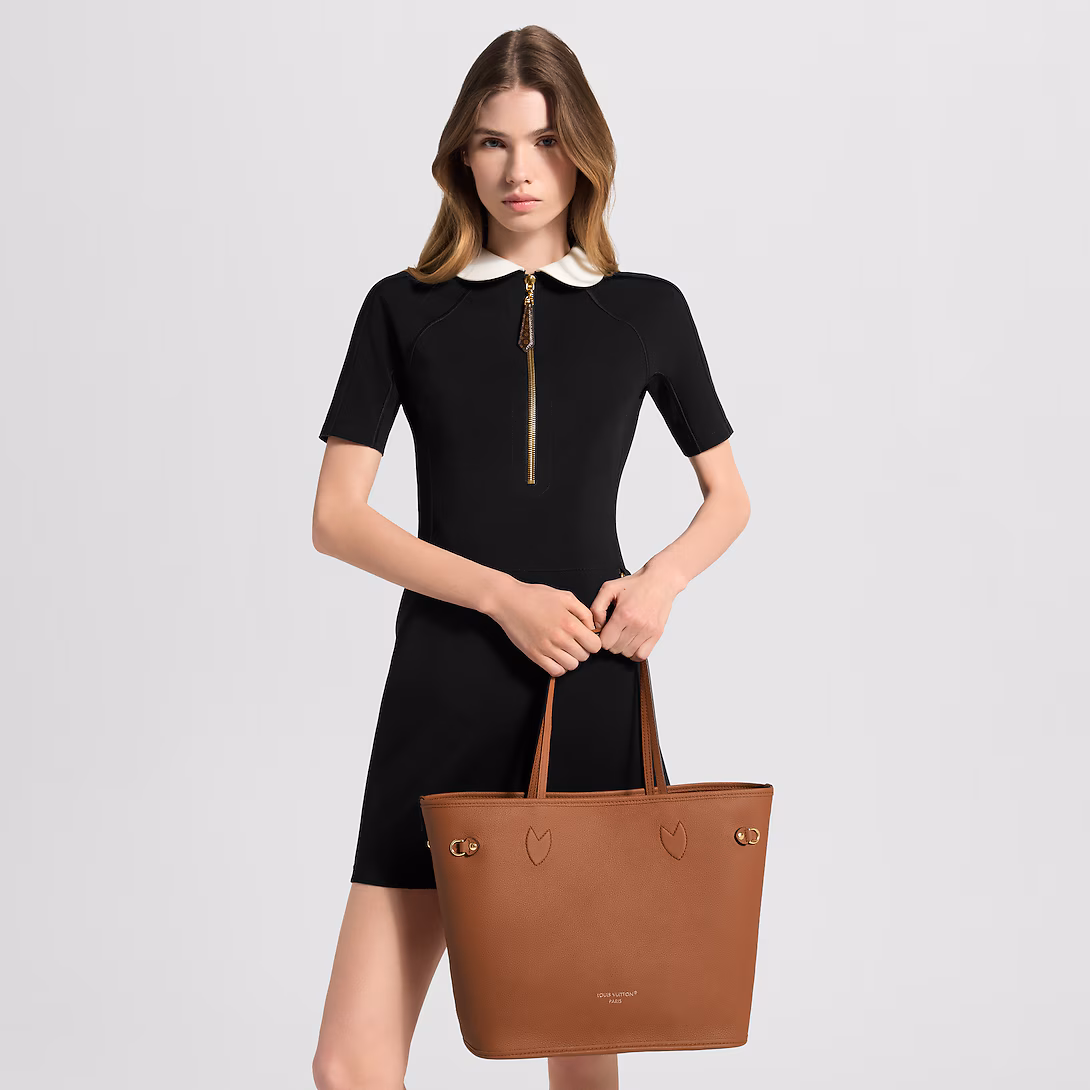 Prestige Edition - Louis Vuitton Neverfull Inside Out MM Tan 31Cm M12061 - Image 2